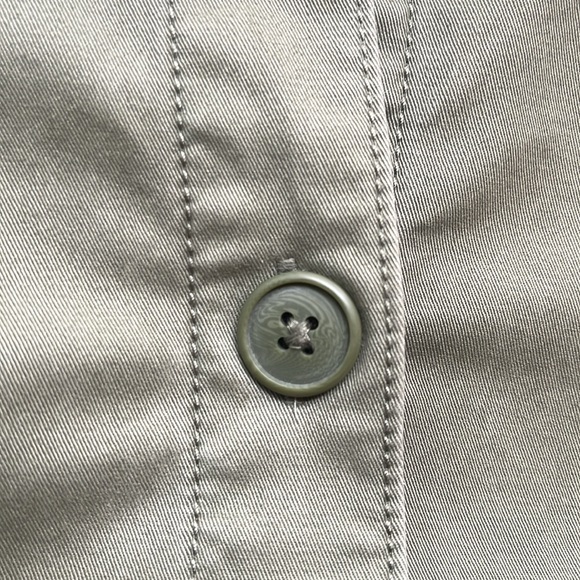 🫒 Abercrombie & Fitch Olive Green Romper, Size: M - Picture 16 of 17